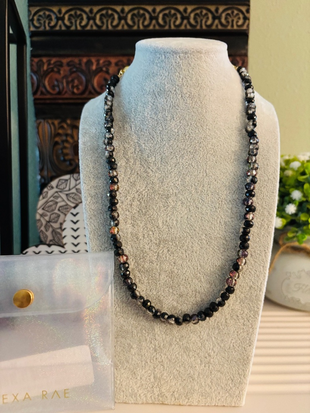 Bar by Alexa Rae Loni Necklace - Mystic Black